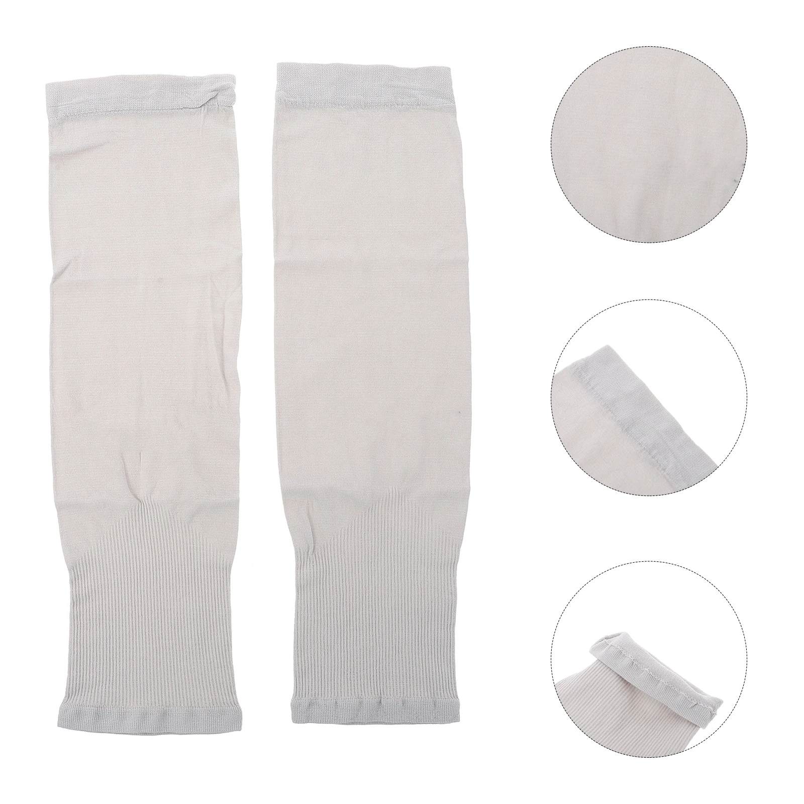 

1Pair Premium Material Arm Covers Fingerless Protective Sleeve for Driving Hiking Biking Cycling Arm Sleeves Sunscreen Sleeves