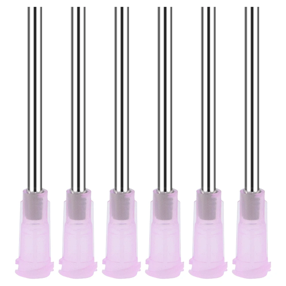 

100pcs 11G Dispensing Needle Industrial Blunt Tip with Luer Lock 1.5Inch Glue Needle for Filling E-liquid, Ink and Syringe