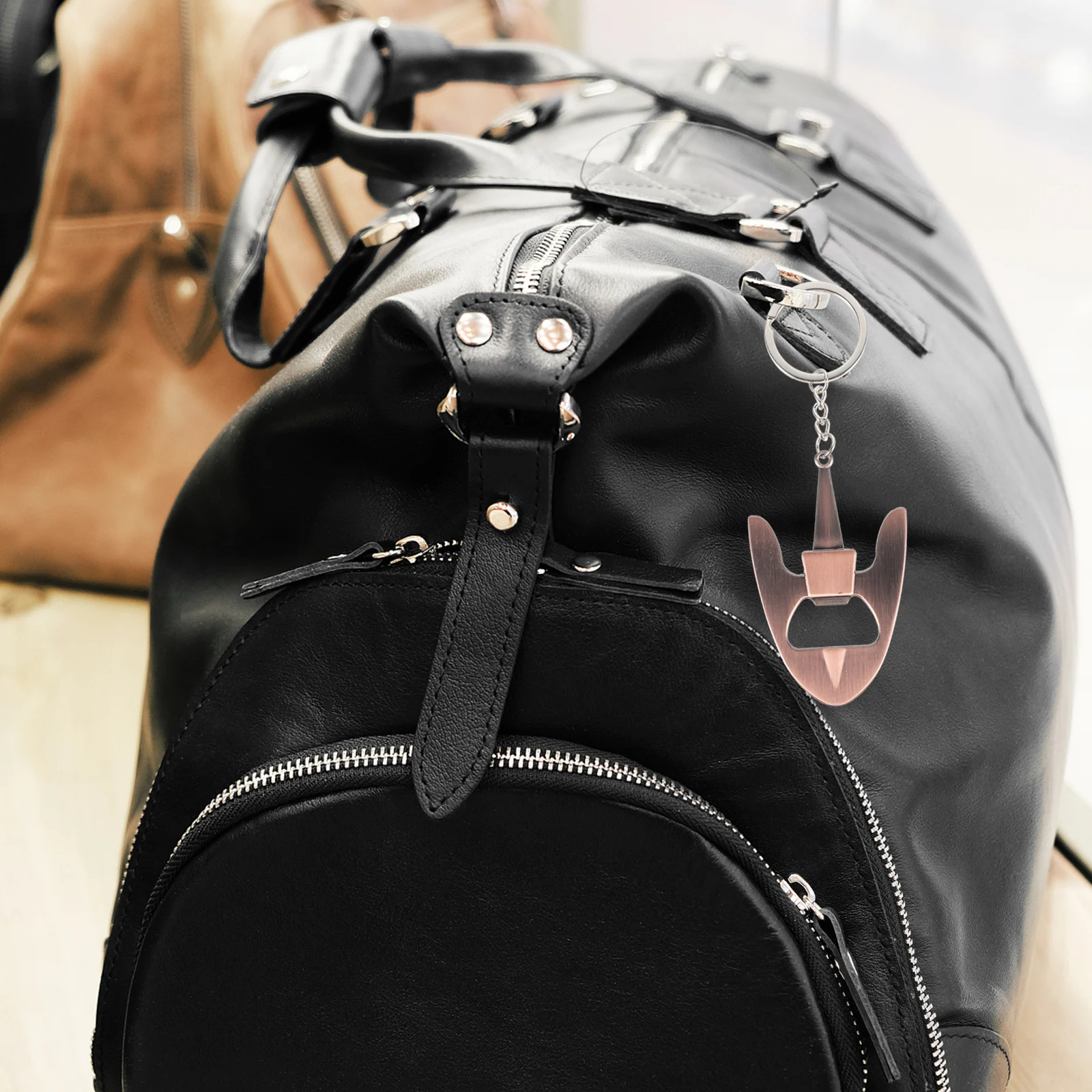 

2Pcs Anchor Bottle Opener Keychain Zinc Alloy Lightweight Manual Beer Opener Portable Party Gift Soda Lid Remover