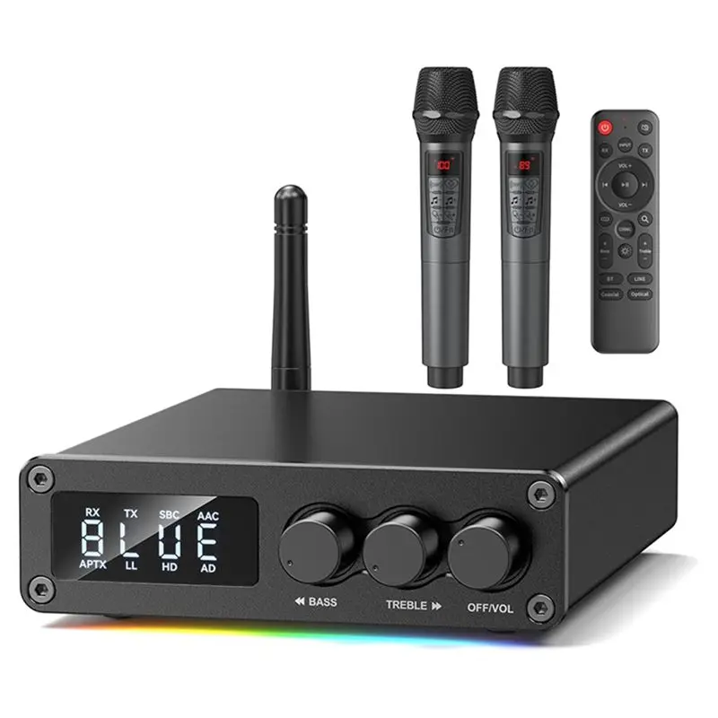 

ABNR Bluetooth 5.2 Transmitter Receiver For TV, Home Stereo, BT Headset,Low Latency HD Bluetooth Audio Decoder Adapter