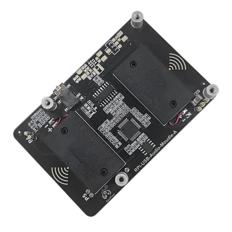 Новинка 2023 года для Raspberry USB аудио звуковая карта Moudle HAT USB без драйверов встроенные двойные динамики разъем для наушников 3,5 мм