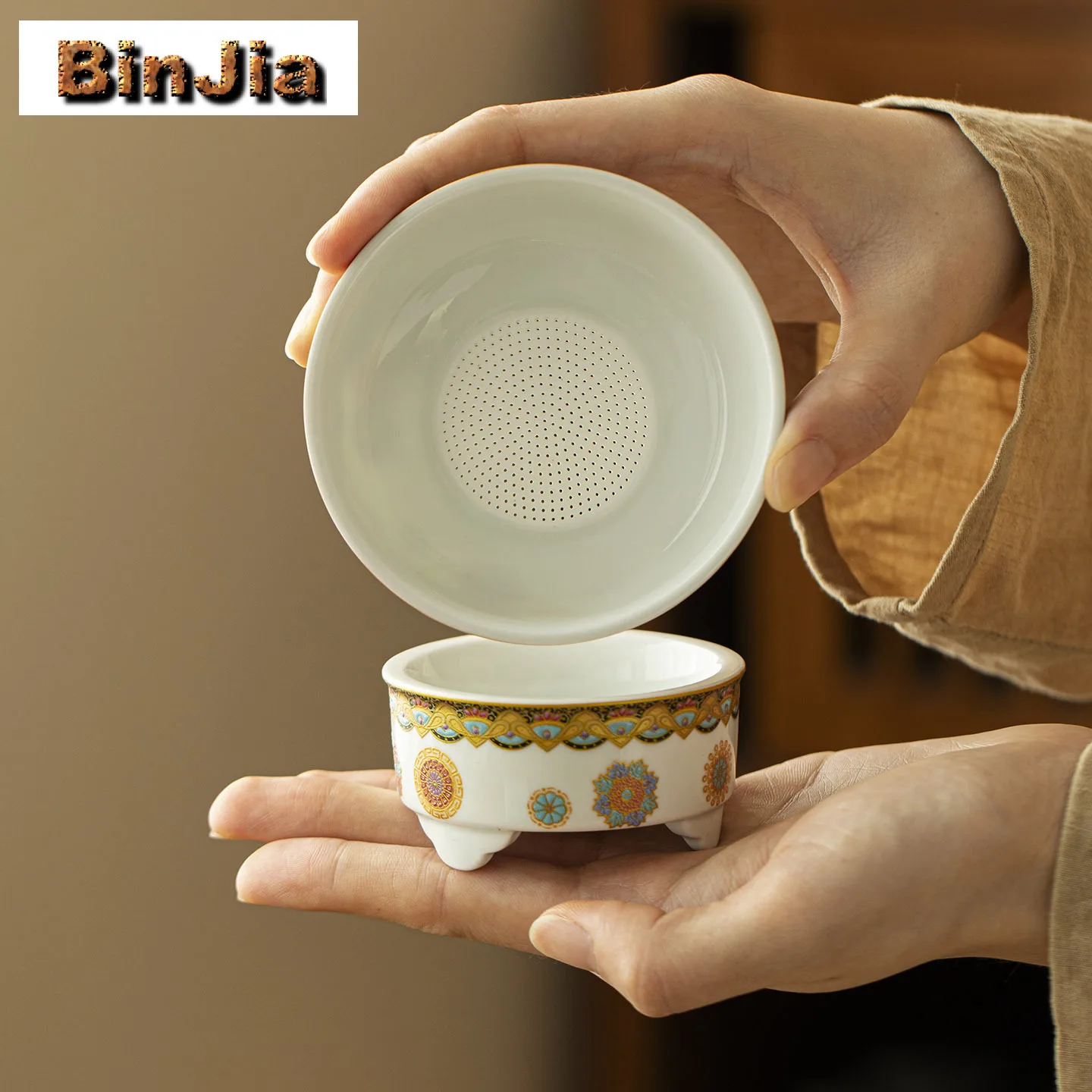 

Цветная эмаль, разделитель чая, заварочный антикварный Чхай для чая, ситечко для чая, диспенсер, чайник, фильтр для чая, чайная посуда, аксессуары, подарок