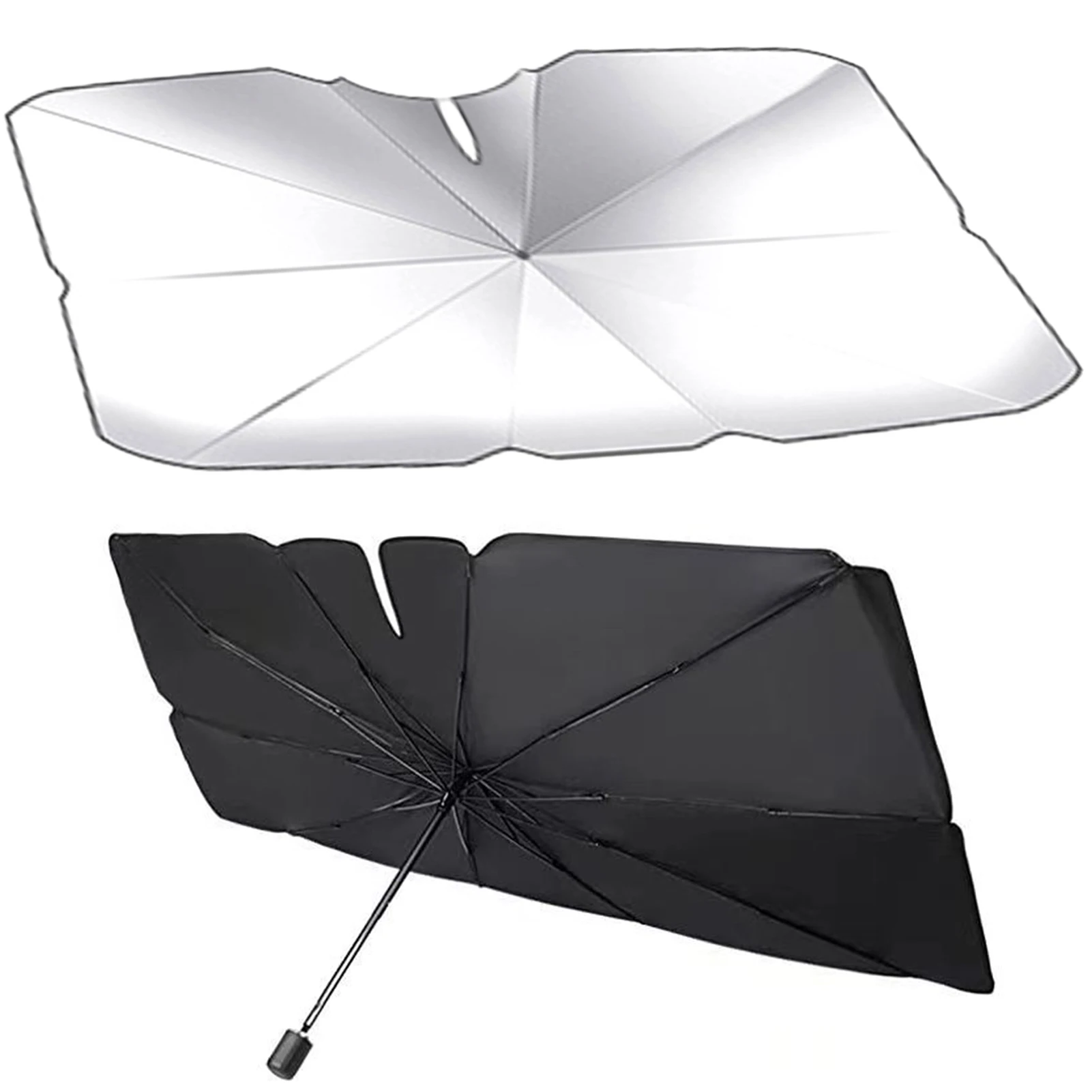 Car Windshield Sunshade Umbrella for Skoda Octavia Rapid Kodiaq Karoq Fabia Kamiq Superb Afgeleide Visions Yeti scala Enyaq 2023