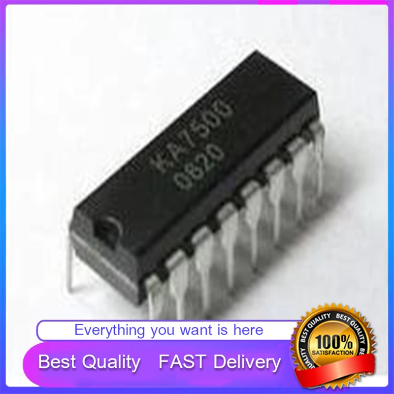 10Pcs/Lot New Original HUAQIANG NORTH KA7500B KA7500 7500B POWER CONTROL CIRCUIT DIRECT PLUG DIP  In Stock