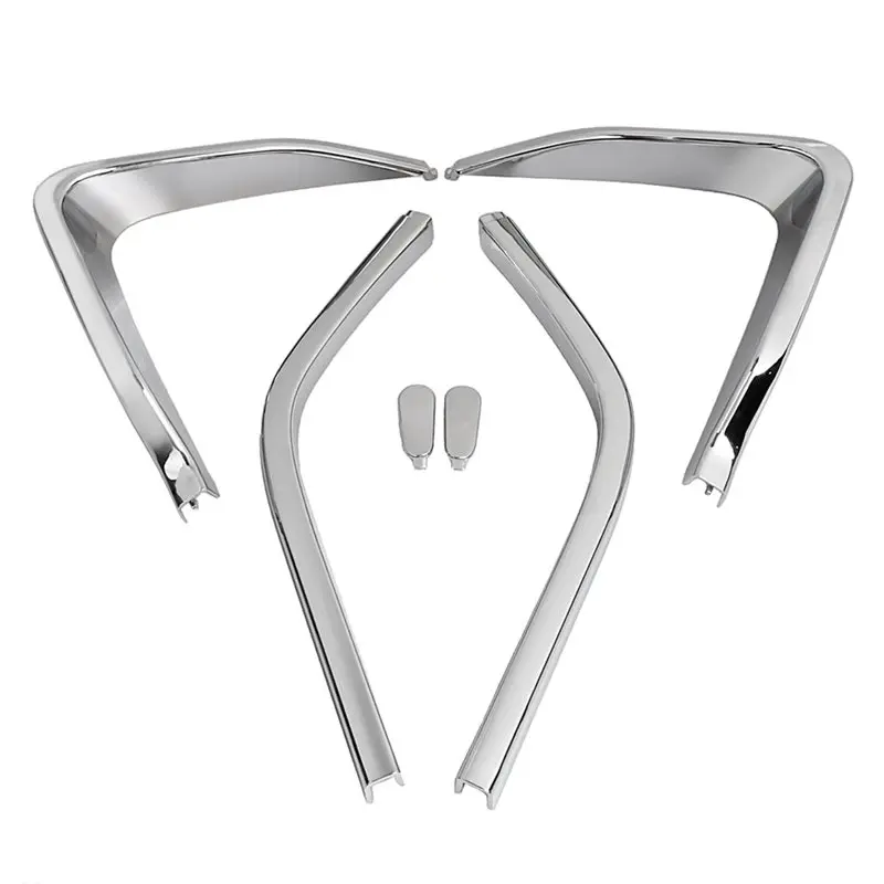 

A02Q-Chrome Trim Plug Kit For Honda Goldwing GL1500 88-00 Motorcycle Upper Fairing Lower Edge Corner Cover Strips