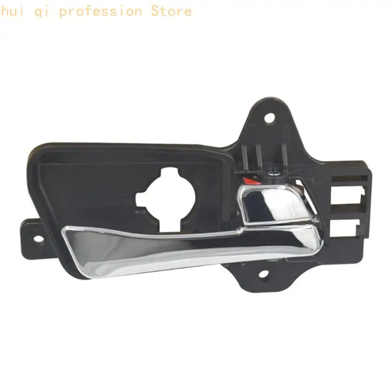 826202L010 Interior Cabin Handle Repair Part, Car Door Pull Lever in Black and Silver for Daily Access and Routine Care H8WE