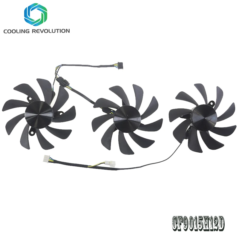 Grafika rty Gabonarosta CF9015H12D DC12V 0.40A 4pin számára lenovo RTX 3080 Hadtest