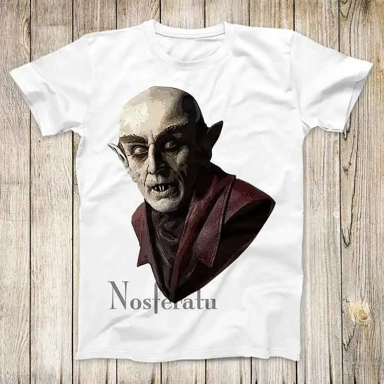 Nosferatu The Vampyre Top Tee Best Cute Gift Mens Women Unisex T Shirt 3072