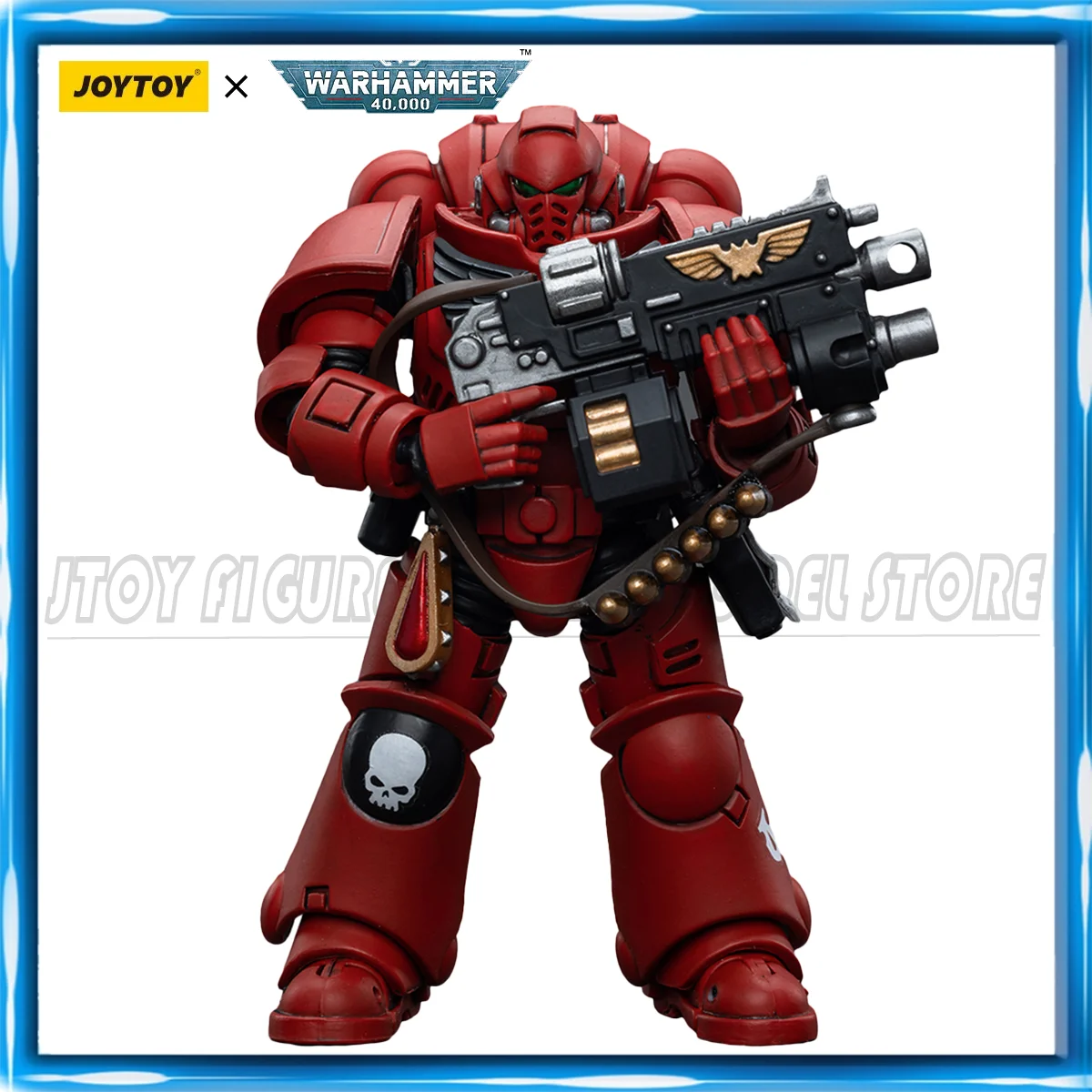 

JOYTOY Warhammer 40K 1/18 Action Figures Blood Angels Intercessors Anime Model Toys