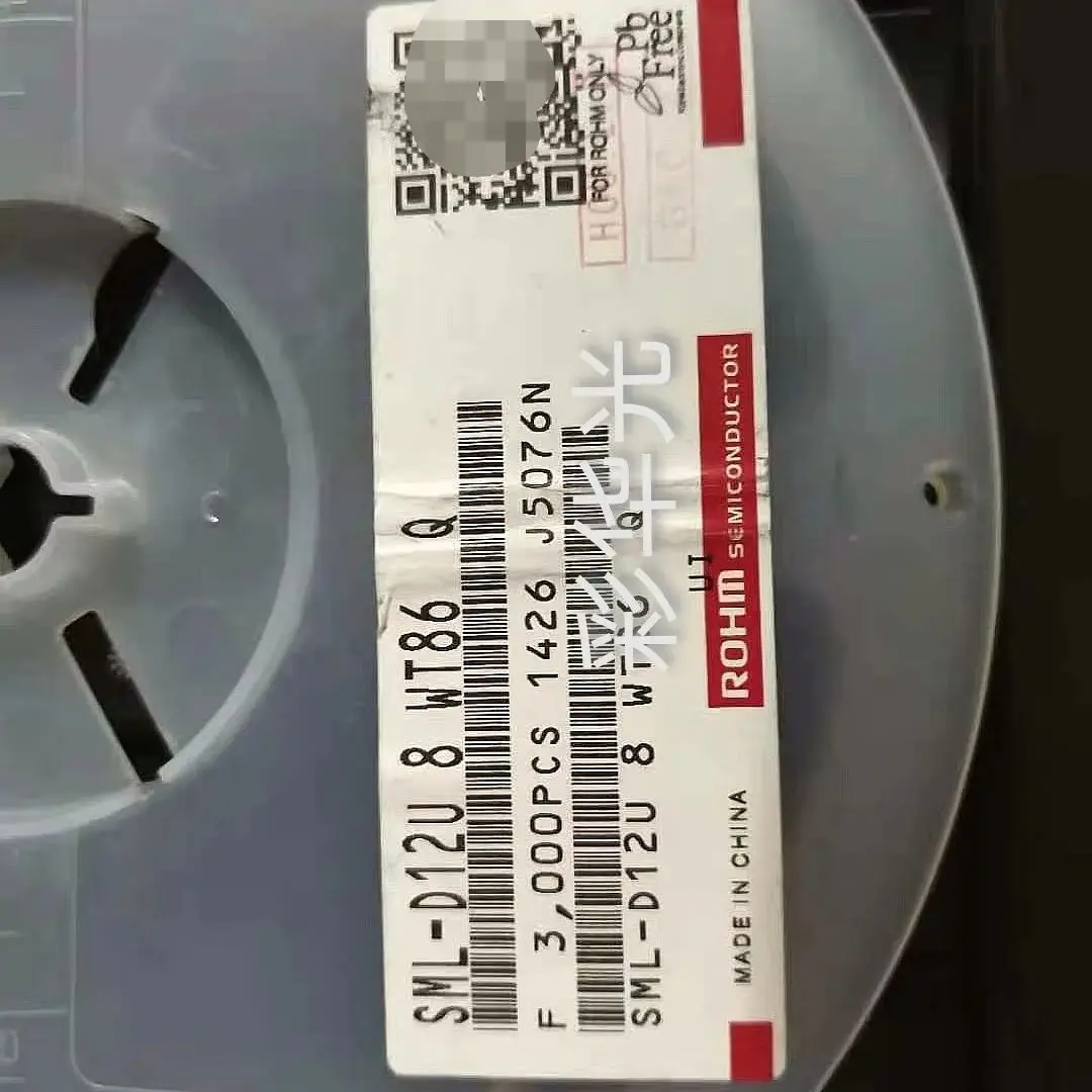 

50 шт./SML-D12U8WT86 0603 1608 красный, красный светодиодный индикатор
