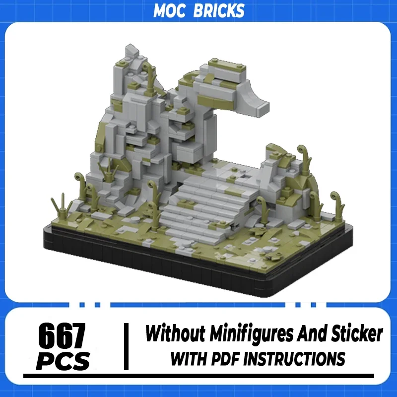 

Star Movie Moc Building Blocks Chasing The Fallen Knights Model Technology Bricks DIY Assembly Construction Toys Holiday Gifts