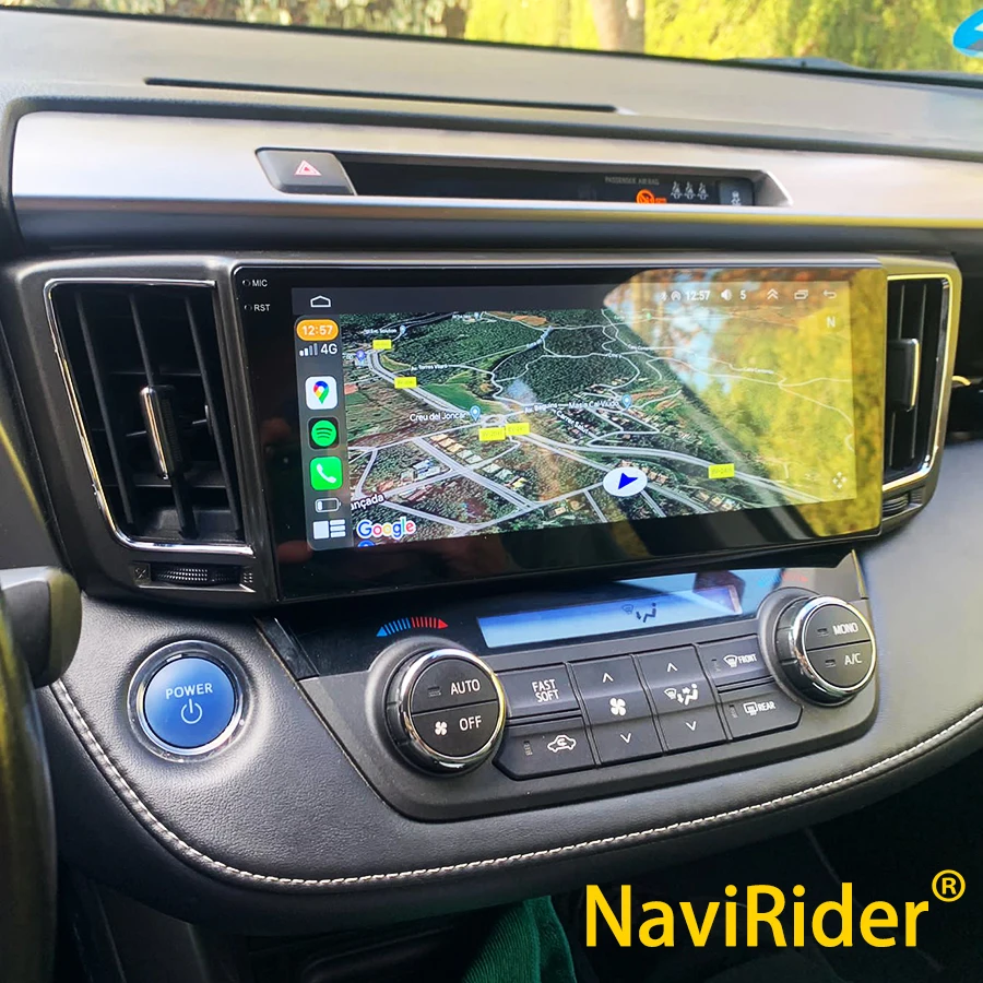 

Автомагнитола для Toyota RAV4 RAV 4 Xa40, 2012-2019, 10,25 дюйма, CarPlay, Android, автомобильная стереосистема, мультимедийный видеоплеер DSP, 2 Din, GPS