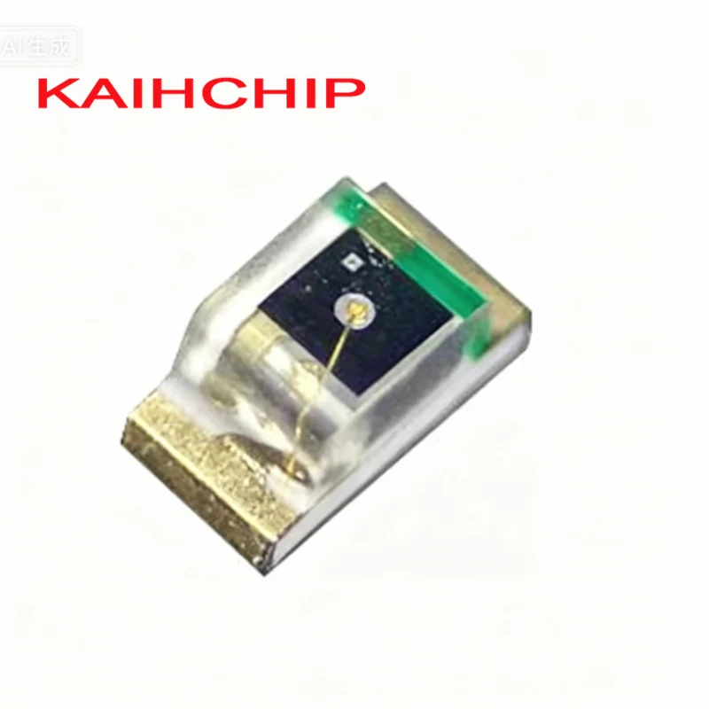 50-500PCS 0603 SMD Phototransistor PT 1608 Flat Foot Gold Wire Gold Plate 700-110nm High Sensitivity Infrared Receiving Diode