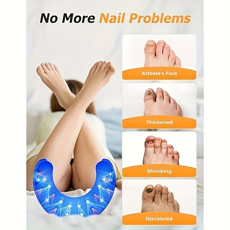 

1/2/4 Pcs Nail Fungus Light Device for Toenails and Fingernails