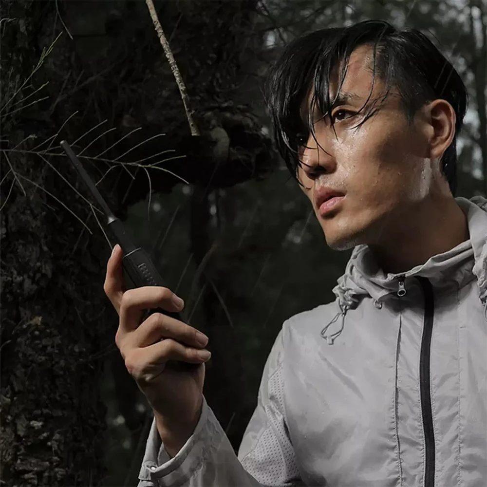 Original Xiaomi Walkie Talkie 2 UV Dual Band Radio 5W IP65 Waterproof 5200mAh 13 Days Long Standby Interphone Location Share