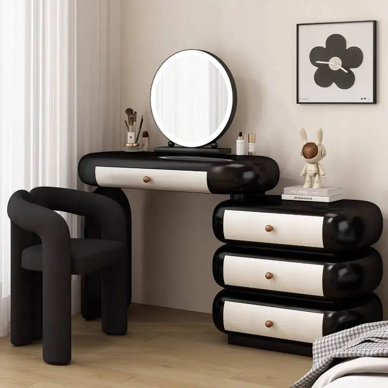 Girl Luxury Storage Vanity Desk Sturdy Japan Modern Corner White Vanity Desk Makeup Drawers Set Tocador De Maquillaje Furniture