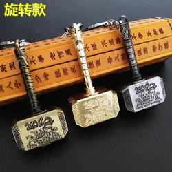 Wiitin Battle Hammer Fidget Hand Spinner Made By Metal The Mighty Mjolnir Keychain Toy Stress Relief Toys For Kids Gift