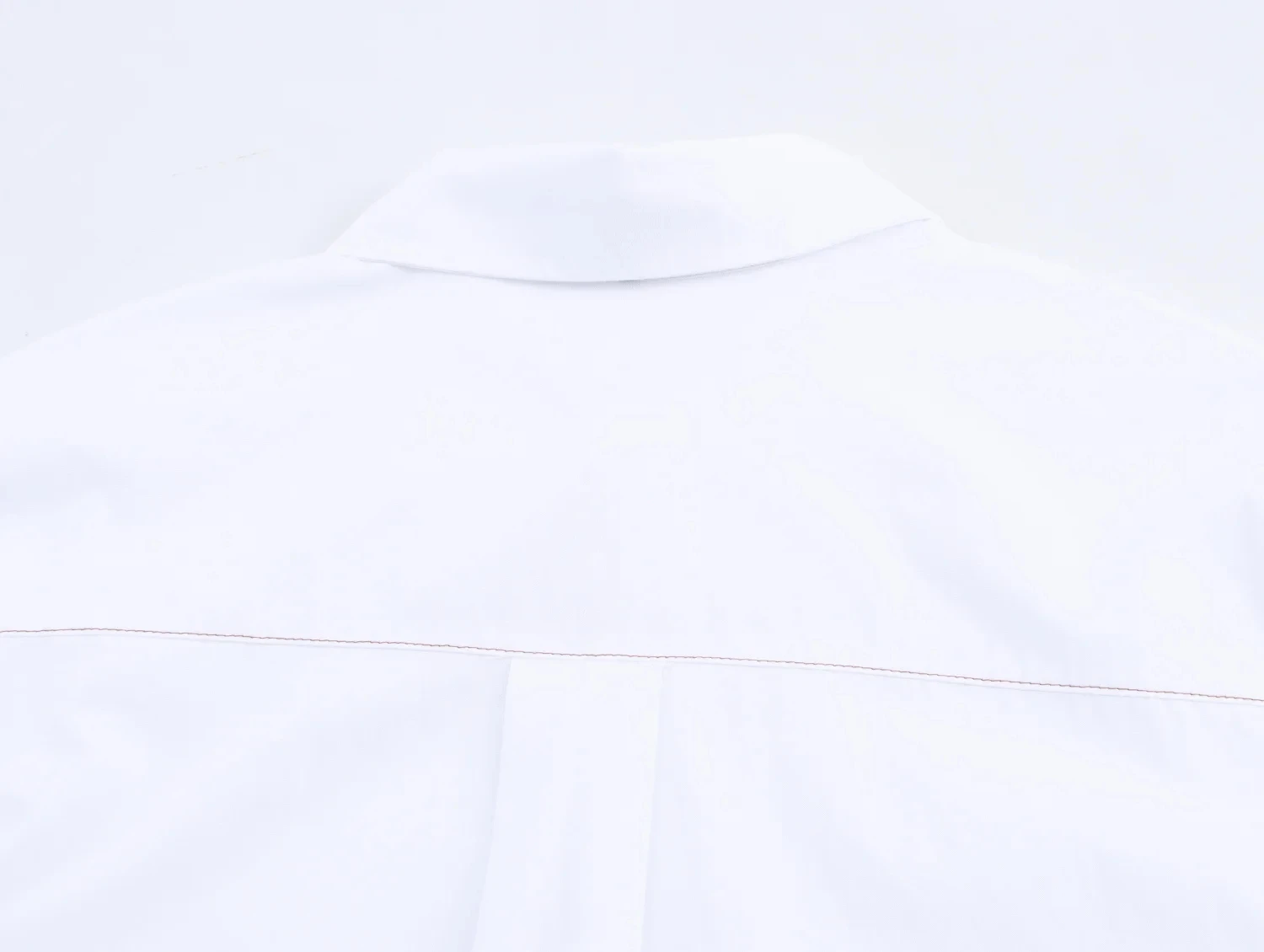 HH femmes mode polyvalent solide ligne garniture popeline chemise femme revers simple boutonnage cordon taille à manches longues chemise