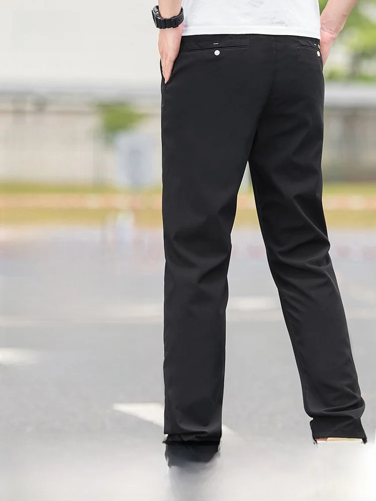 

Мужские повседневные брюки Snow Flng 2026: приталенные, для активного отдыха, модные, легкие, деловые, прямого кроя, с молниями, для досуга