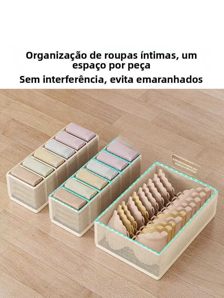 下着引き出しオーガナイザーボックス-ホームクローゼット収納ビン-ブラジャー-靴下-分割バスケット-フレッシュスタイル-北欧デザイン-lin-jia-xiaosiブランド