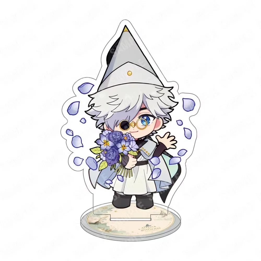 Witch Hat Atelier 10cm Acrylic Stand Figures Keychain Anime Desktop Tabletop Ornament Otaku Fans Collectible Gift
