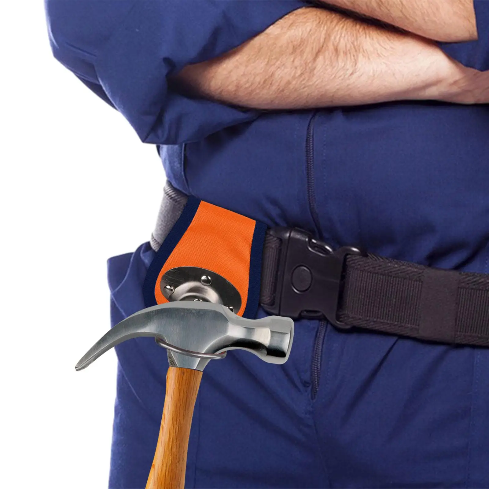 

Держатель для молотка, петля для столярных работ, ткань Оксфорд, легкий, сильная быстрая установка, стальной держатель для молотка, вешалка для ремня, молотка