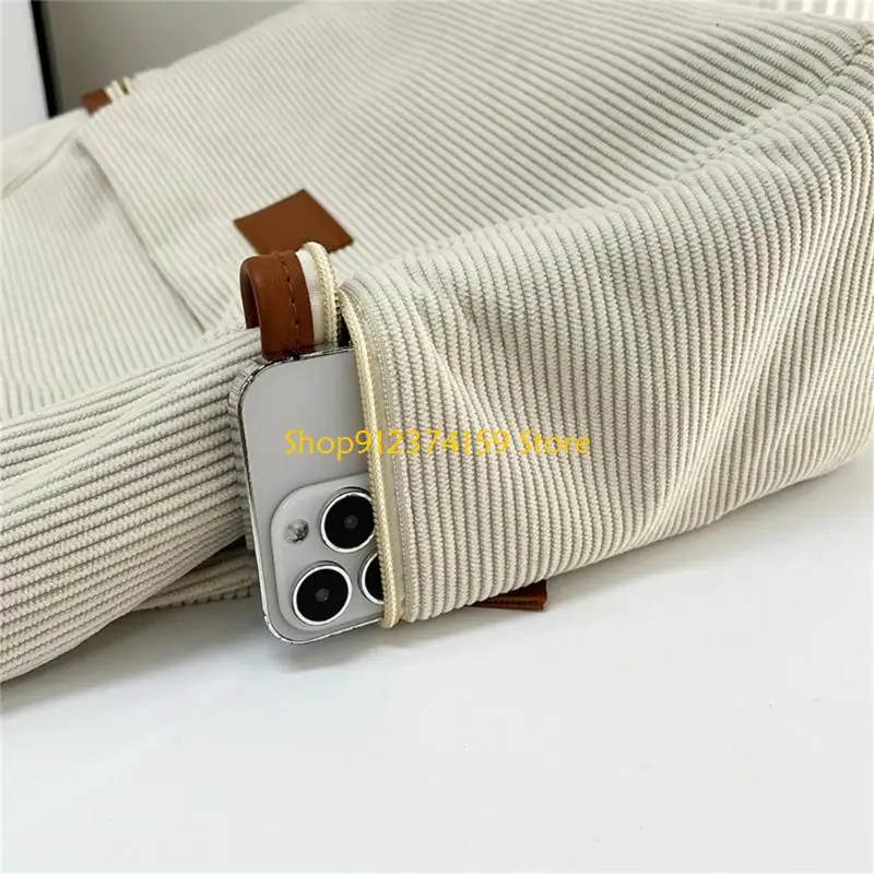 

Вельветовая сумка большой емкости G5AE для женской сумки для различных случаев