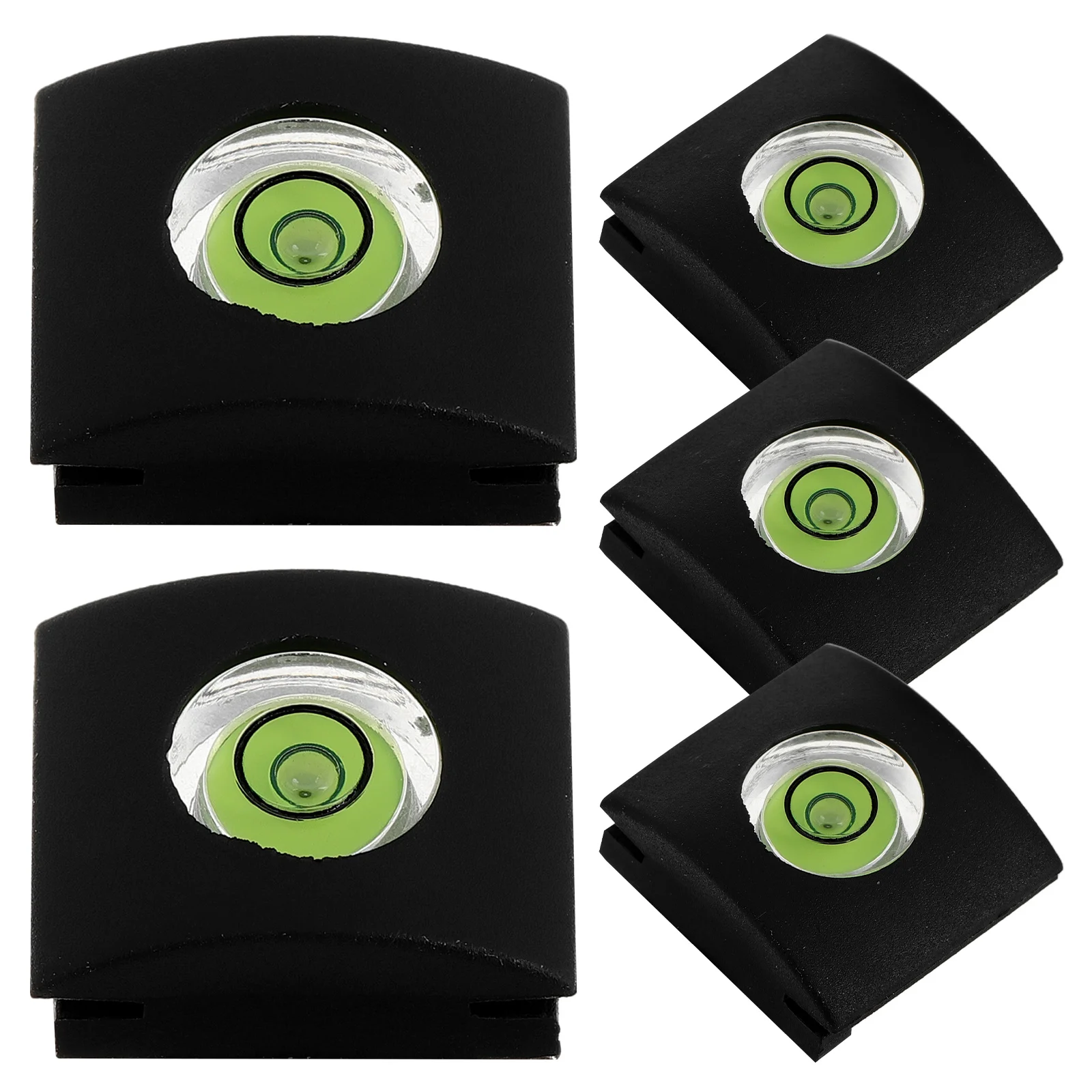 

5pcs Camera Hot Shoe Cover Spirit Level For Dslr Stability Protection Easy Installation Accurate Leveling Multiple Use