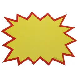 Supermarket Stores Sale Promotion Advertising Sign POP Price Tags 10 Pcs