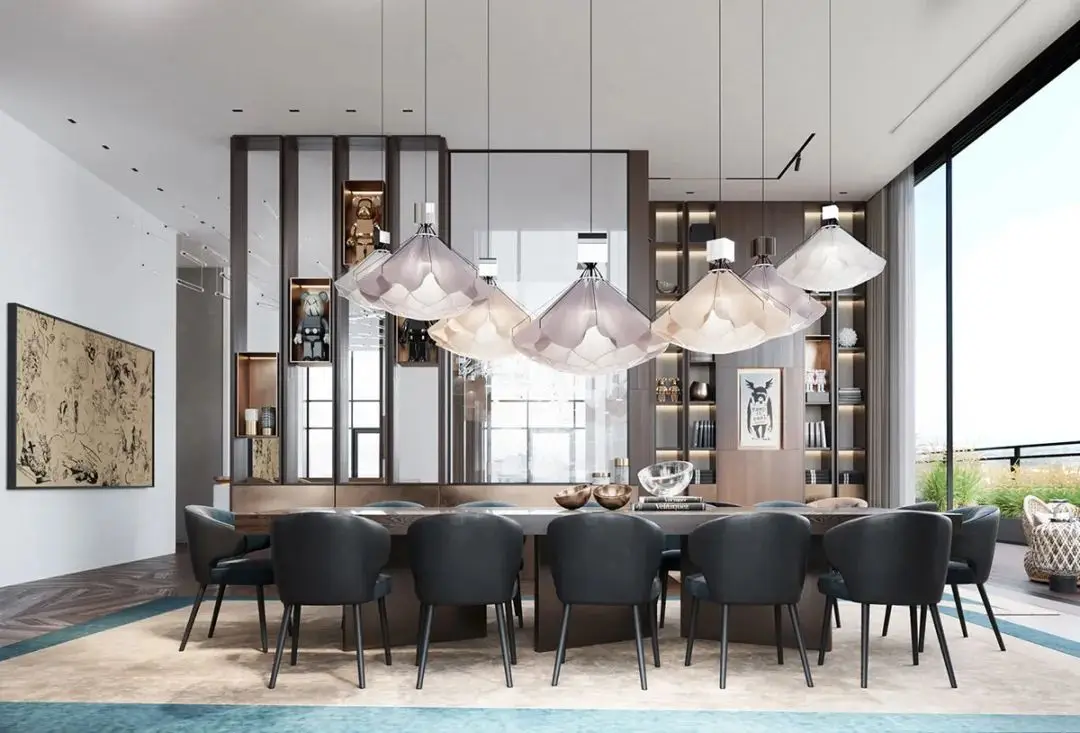 บริการออกแบบตกแต่งภายในบ้านพักตากอากาศสุดหรูหราสไตล์เซี่ยงไฮ้ บริการออกแบบบ้าน วิลล่า อพาร์ทเมนท์ บ้านพักอาศัย แบบจำลอง 3 มิติ แบบแปลนพื้น CAD