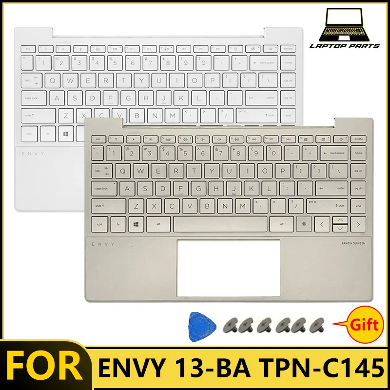 Teclado retroiluminado para ordenador portátil ENVY 13-BA TPN-C145, reposamanos Original para ordenador portátil, cubierta superior, teclado de repuesto con retroiluminación