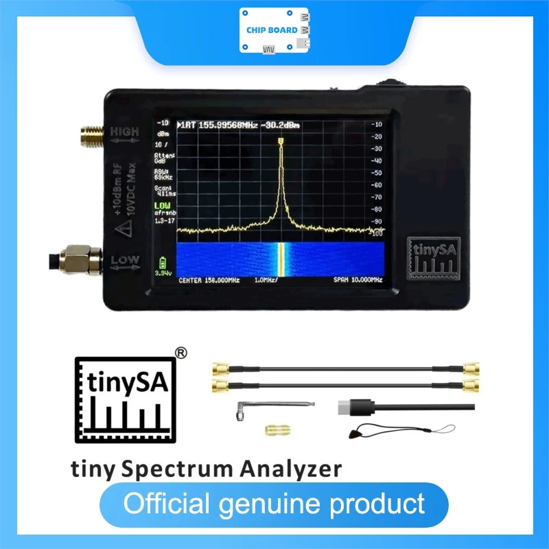 

New Version Hand held tiny Spectrum analyzer TinySA 2.8" display with battery