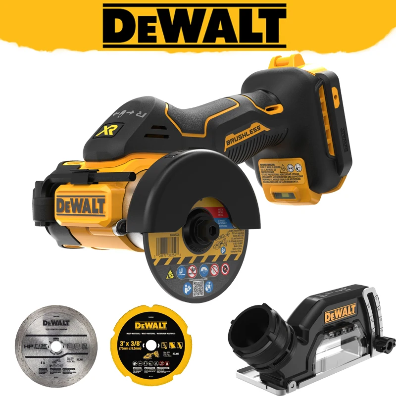 DEWALT DCS438 20V Brushless Cordless Cut-Off Tool Metal Wood Plastic Pipe Small Cutting Machine(Tool Only)