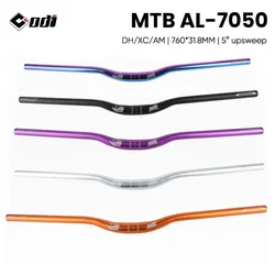 ODI Bicycle Handlebar 7050 Aluminum Alloy Mountain Bike Handlebar 760mm Ultralight Handle Bar for Bicycle MTB DH XC AM Bike Part