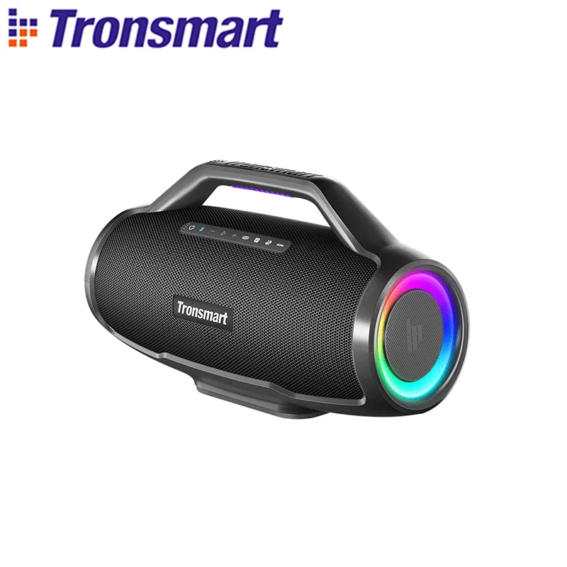 Altoparlante Tronsmart Bang Max Altoparlante Bluetooth potente per feste con 130 W, ingresso chitarra/microfono, sincronizzazione oltre 100 altoparlanti, controllo APP