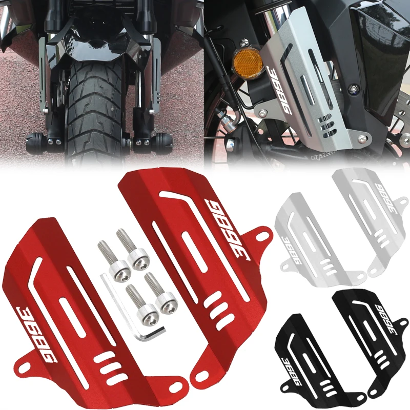 اكسسوارات الدراجات النارية ل ZONTES 368G 368 G 2024-2025 2026 الجبهة شوكة الحرس امتصاص الصدمات غطاء للحماية الإطار حامي