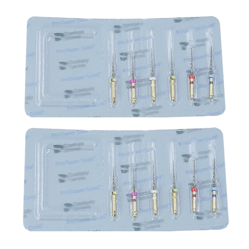 ملف دوار اللبية الذهبي من Dentsply Protaper متوفر بجميع الأحجام والأرقام أداة إندو مادة طب الأسنان