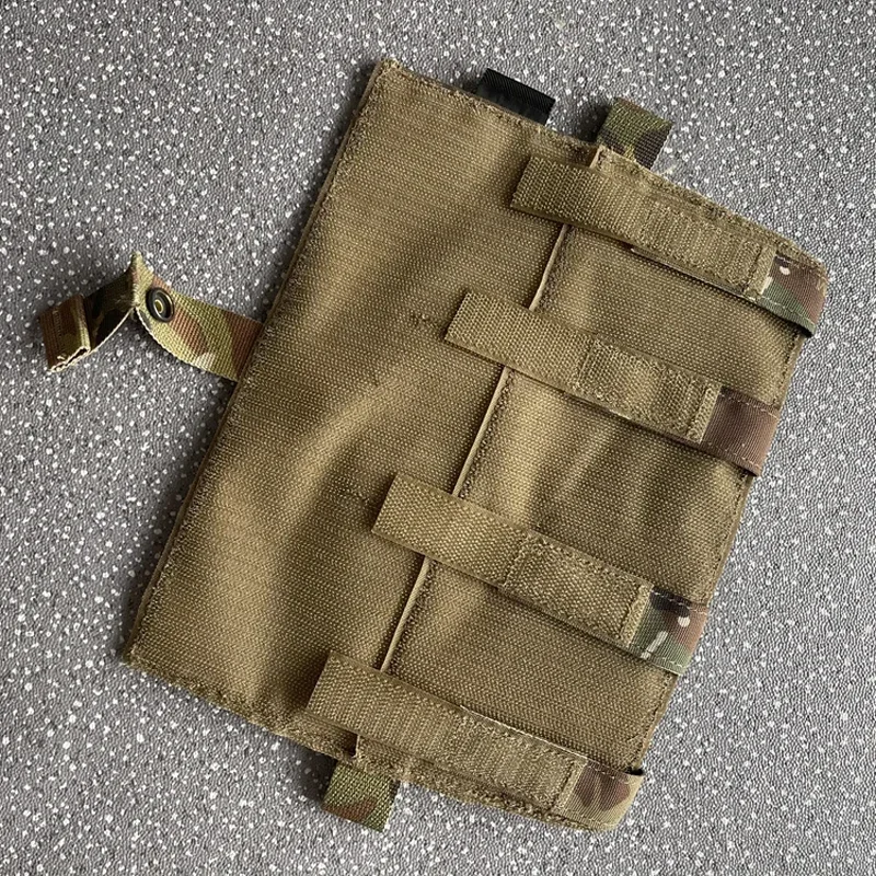 Multicam Magazine Pouch Tactical Vest Front Plate Mag Bag Airsoft Detachable Triple Molle Pouch Accessories view 5