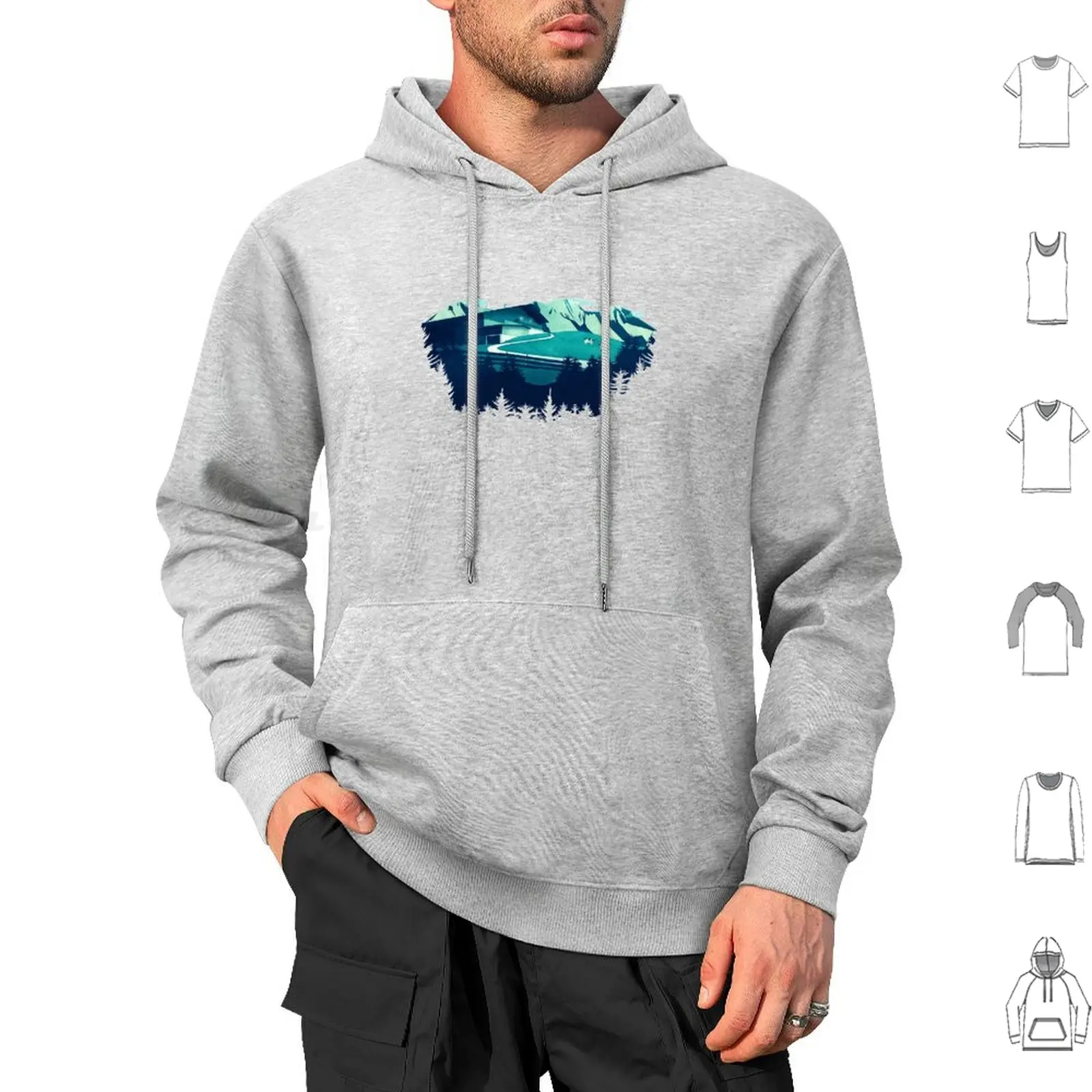 Alpine Hat Hoodies … - image