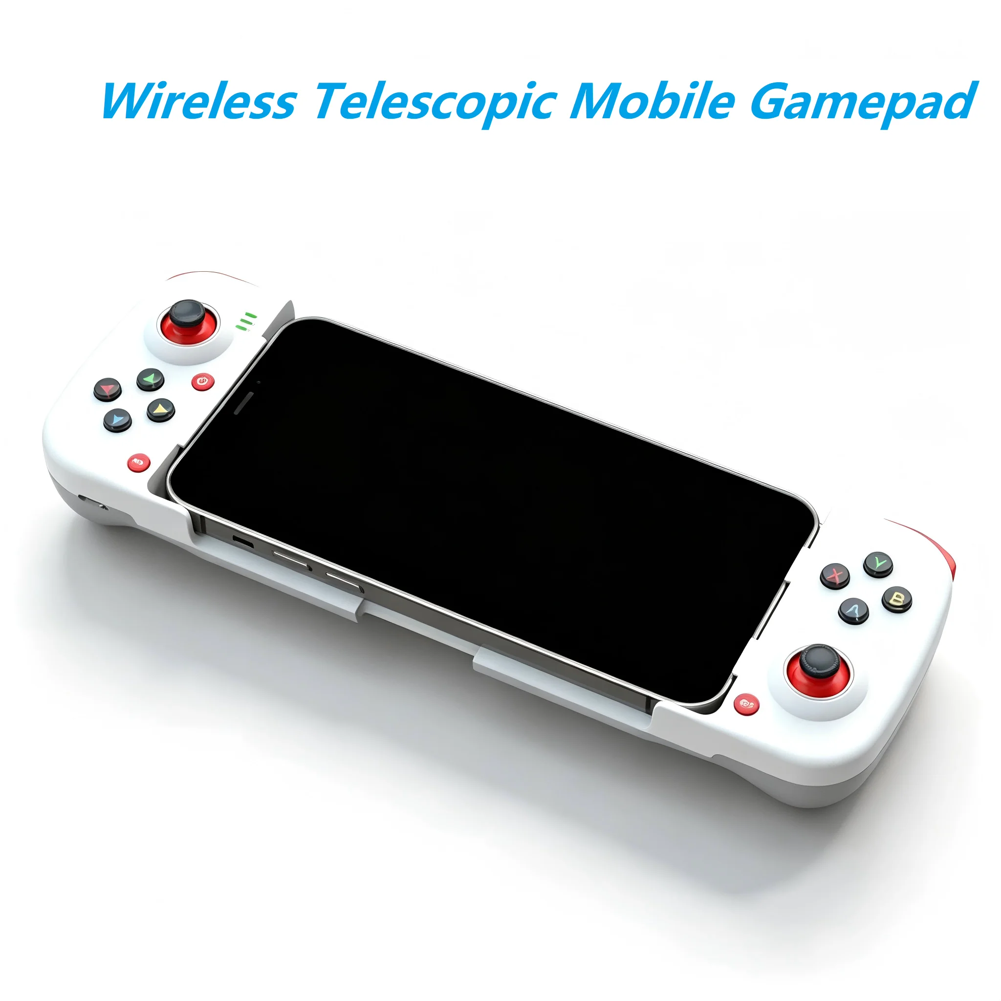 BSP-D3 Wireless Telescopic Mobile Gamepad D3 Stretch Gaming Controller, Portable Joystick Universal Wireless Stretchable Mobile