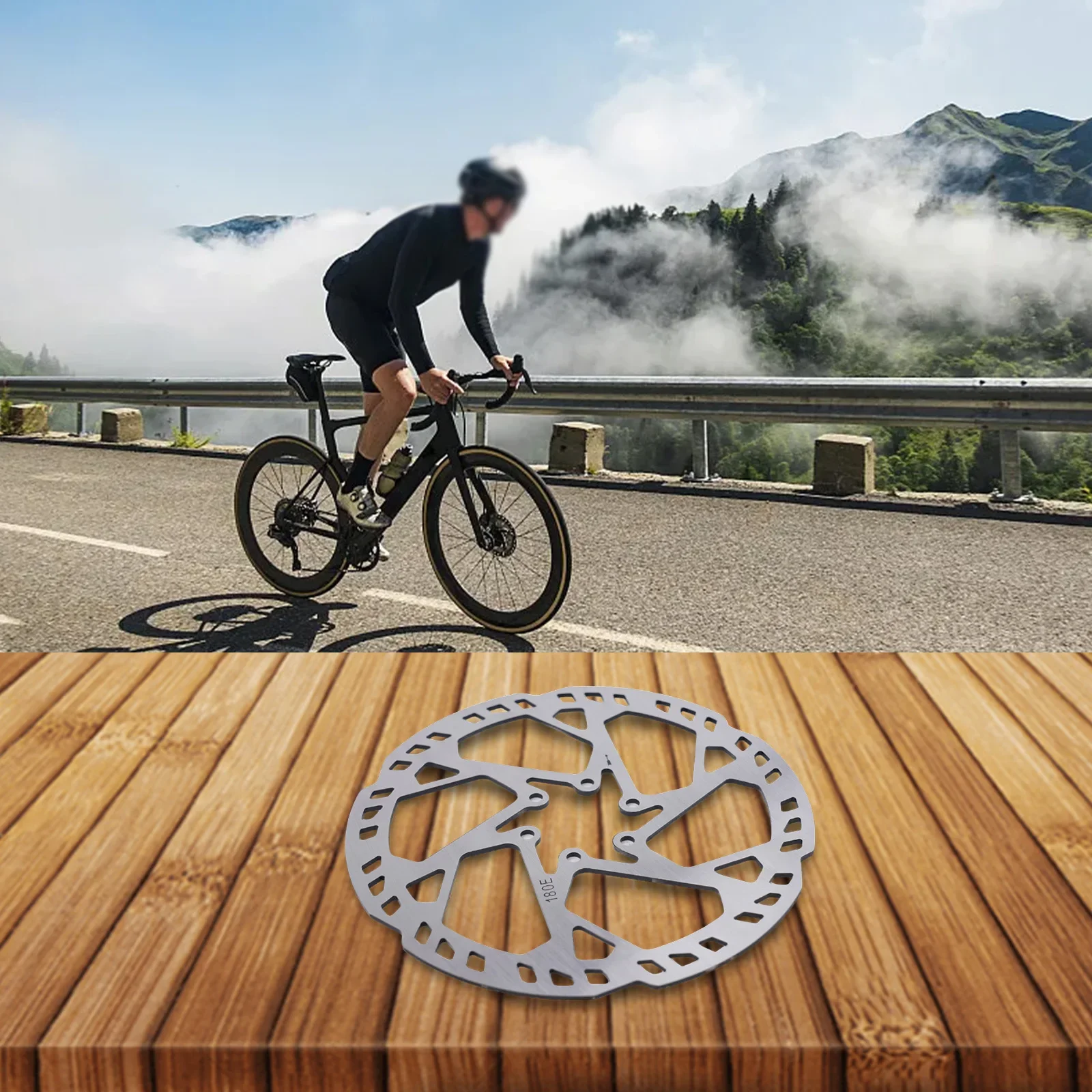

2PCS Disc Brake Bicycle Brake For ROTOR 140/160/180/203mm Disc For ROTOR Mountainbike Stainless Steel Brake Discs