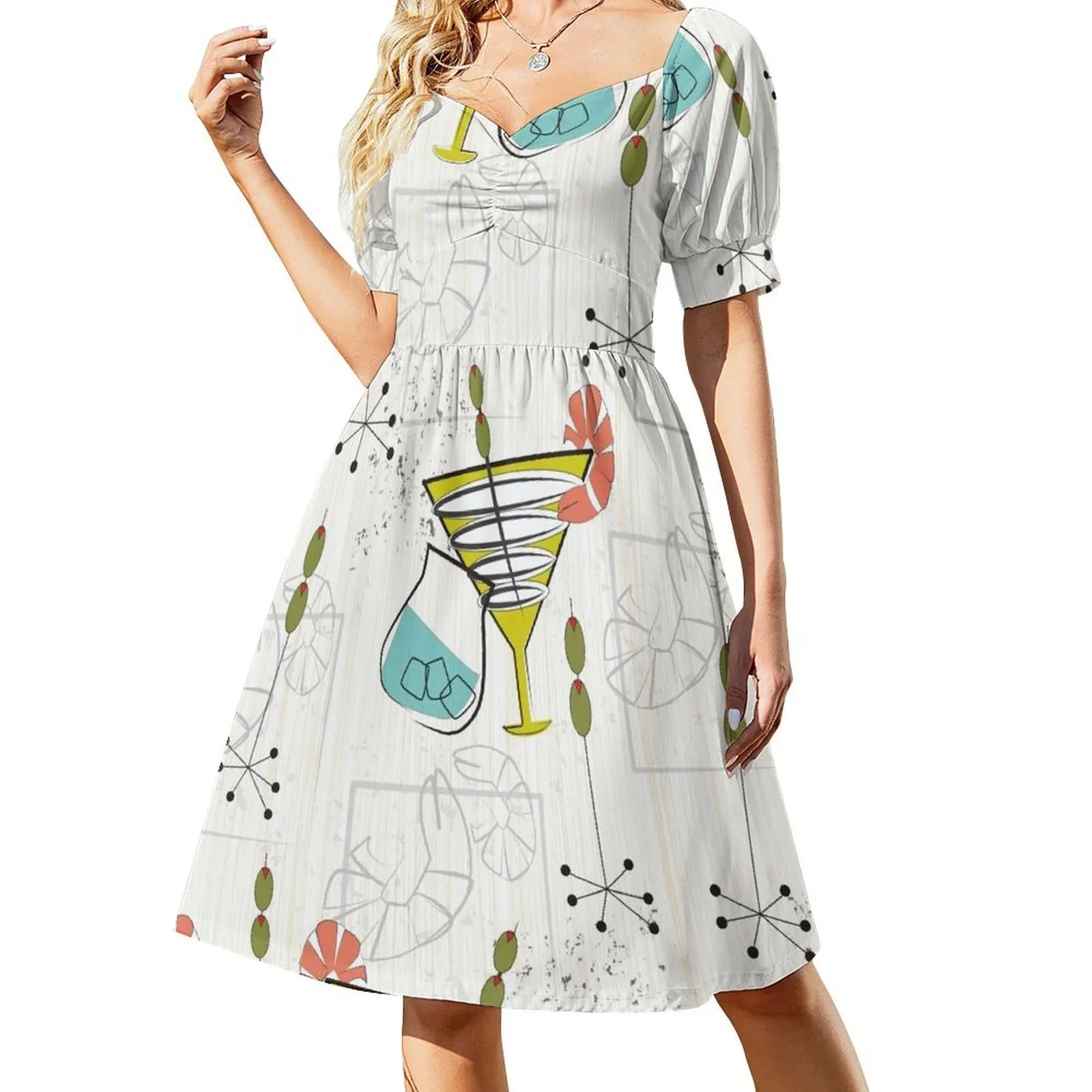 

Mid Century Modern Cocktail Hour Dress Clothing dresses for woman 2024