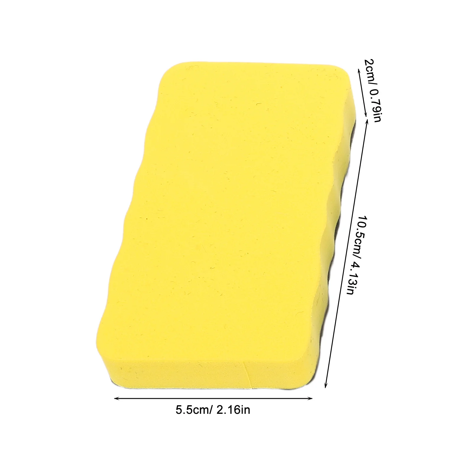 4 قطعة ممحاة السبورة المغناطيسية الملونة إيفا ورأى أداة المسح الجاف للمدرسة مكتب الفصول الدراسية لوح زجاجي محايات لينة قابلة لإعادة الاستخدام #3