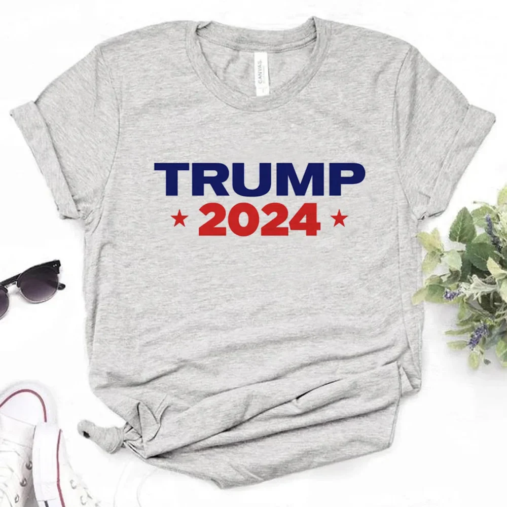 

Trump 2024 T Shirt Women Anime Y2K Funny Tshirt Girl Y2k Women Clothes