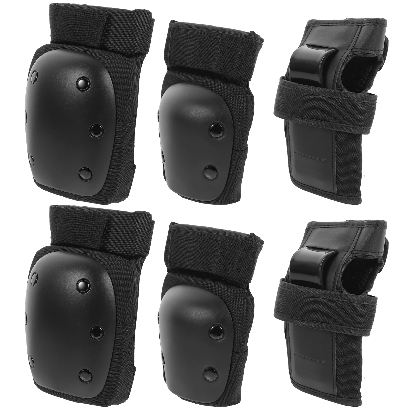 

6Pcs set Children Roller Skating Protective Gear Oxford Cloth Sports Knee Pad Elbow H Protector Kids Toddler EVA Foam