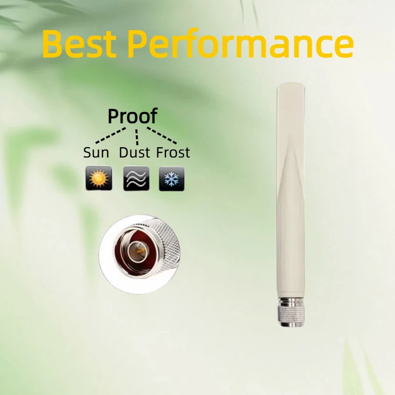 مقاوم للماء 2.4G 5.8GHZ هوائي ثنائي النطاق كسب 8dbi N ذكر wlan wifi antene iot وحدة راوتر tp رابط انتينا إنذار الأمن
