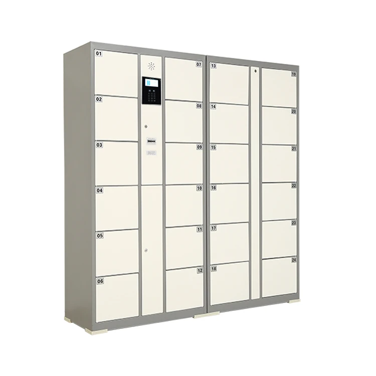 Smart Stainless Barcode Operated Luggage Locker for Supermarket
