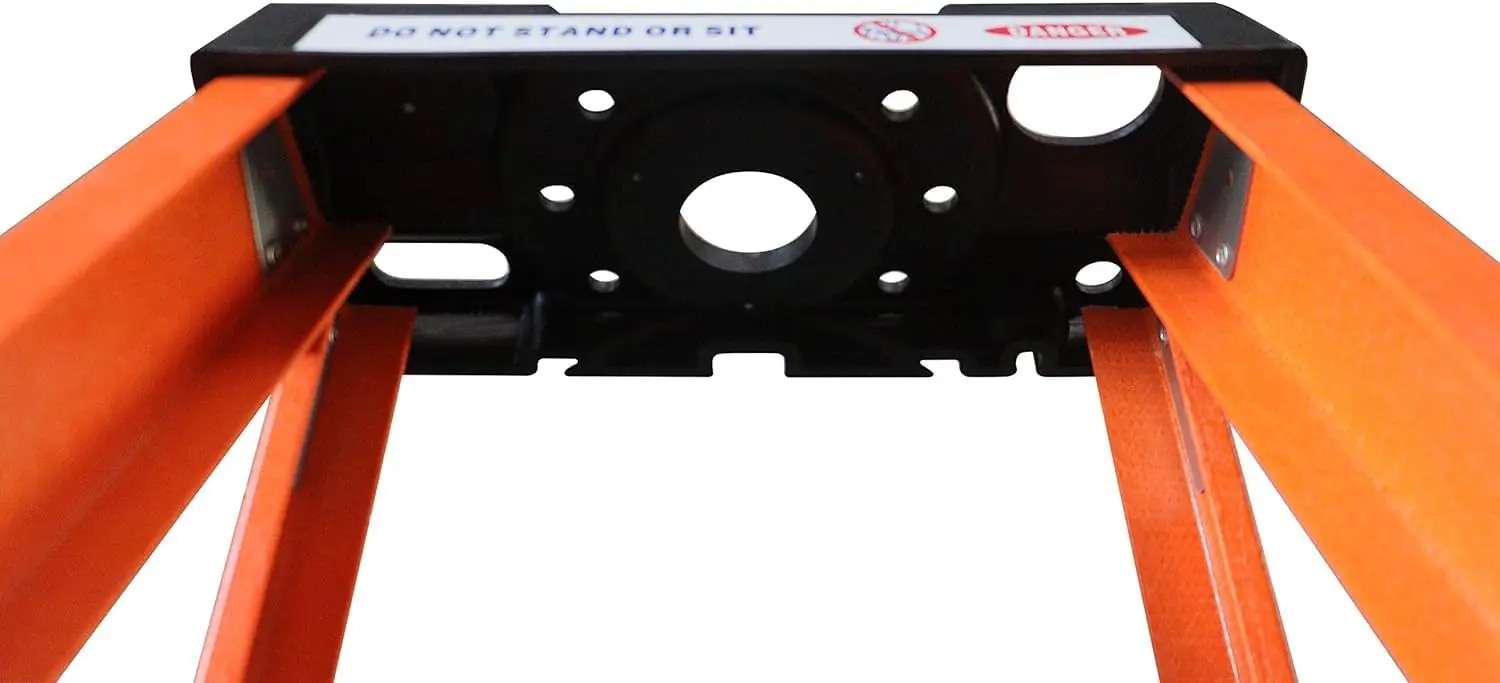 Glasvezel trapladder, capaciteit van 250 pond