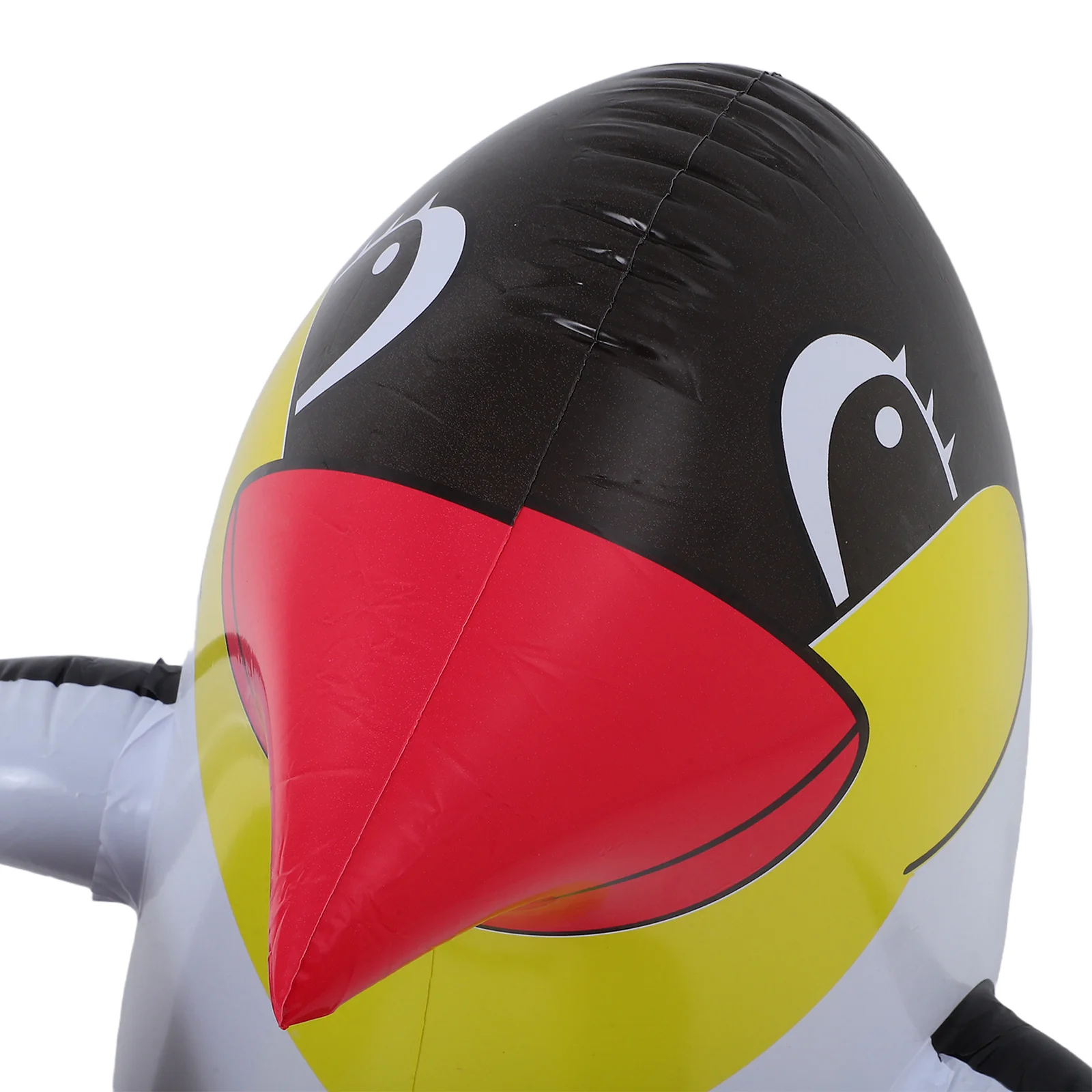 Pinguino gonfiabile in PVC da 3 pezzi con base oscillante - Simpatico personaggio dei cartoni animati per giochi all'aperto Colori coinvolgenti Attività fantastica per bambini