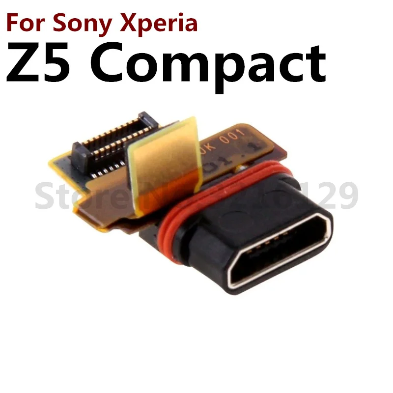 Original USB Dock Charging Connector Port Charger Board Flex Cable For Sony Xperia1 5 8 10 II III Z3 Z4 Ultra Z5 Premium Compact